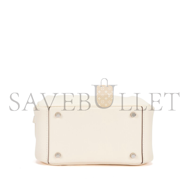 HERMES MINI LINDY 19 SWIFT PALLADIUM HARDWARE (19*12.5*9cm)